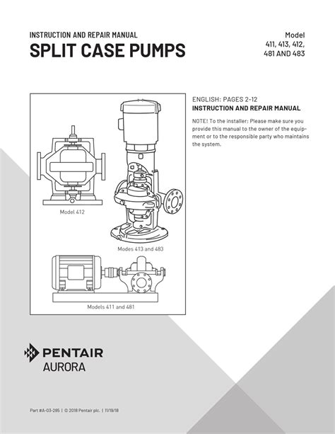 aurora centrifugal pump 411 bf manual|pentair aurora 411 manual pdf.